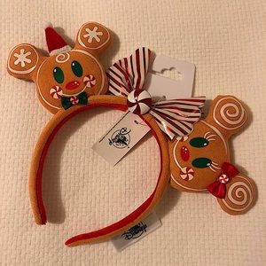Authentic Disneyland/ Walt Disney World Mickey and Minnie Mouse Gingerbread Ears